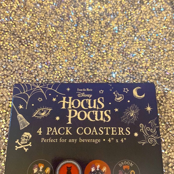 Hocus Pocus Drink Coasters (4) - Picture 3 of 3